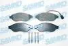 5SP1287 Колодки гальм перед Ducato/Jumper 1.1/1.5t 06&gt; SAMKO підбір по vin на Brocar