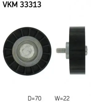 VKM33313 Ролик натягувача SKF подбор по vin на Brocar