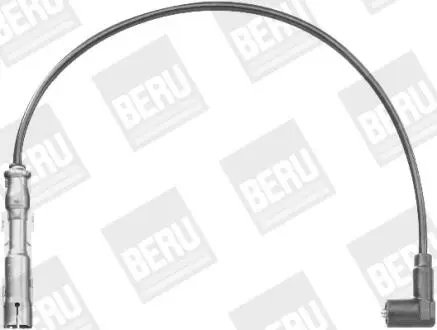 ZEF1260 Комплект проводов зажигания BERU подбор по vin на Brocar