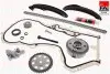 К-кт цепи ГРМ Audi A1/3,Seat,Skoda Fabia II,Octavia II,Rapid,Roomster,GolfV,VI,Jetta III,IV,Passat,Sharan,Tiguan,Touran 1.4/1.6TSI TCK202L2VVT