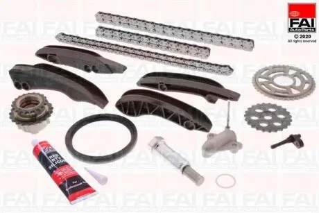 TCK333 Комплект ланцюга ГРМ BMW 1/3/4/5/7/X1/X3/X5 B47 10- FAI AUTOPARTS підбір по vin на Brocar