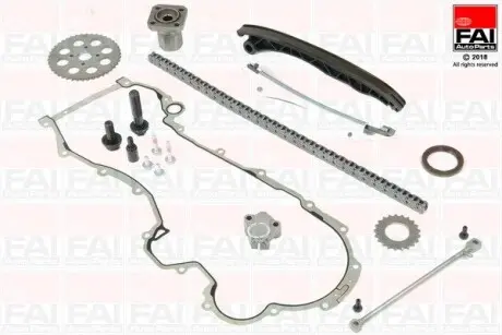 TCK6ST Zestaw łańcucha rozrzšdu 500/DOBLO/FIORINO, PEUGEOT BIPPER 1.3MJTD/HDI FAI AUTOPARTS підбір по vin на Brocar