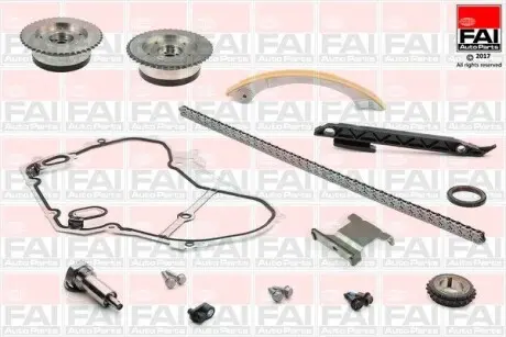 TCK120VVT К-кт ГРМ ланцюга Antara 2.4,Fiat Croma,Alfa Romeo 159 1.9/2.2 FAI AUTOPARTS підбір по vin на Brocar