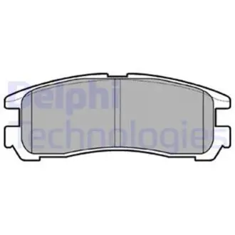 LP955 Гальмівні колодки задн.Galant,Pajero,Chrysler Sebring DELPHI підбір по vin на Brocar