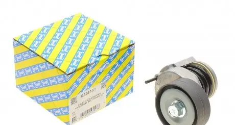 GA35751 Натяжитель ремня генератора VW Caddy III/Golf/Passat 1.2/1.4TSI 10-15/Skoda Fabia/Rapid 10-19 SNR NTN подбор по vin на Brocar