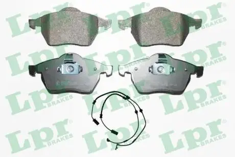 05P635A Комплект тормозных колодок, дисковый тормоз LPR подбор по vin на Brocar