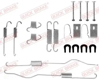 1050694 Zestaw montażowy ROCKY 84-93 do szczęk 254X45 AKEBONO /T/ DAIHATSU QUICK BRAKE підбір по vin на Brocar