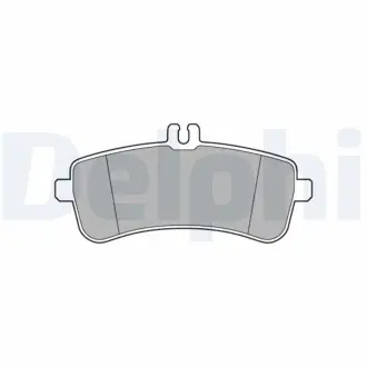 LP3583 Гальмівні колодки, дискові DELPHI підбір по vin на Brocar
