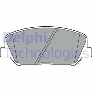 LP2477 Комплект гальмівних колодок, дискове гальмо DELPHI підбір по vin на Brocar