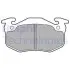 Гальмівні колодки задн. ZX 91-,Xsara,Peugeot 206-309,Renault 19,Clio,Megane I LP699
