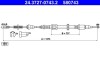 Трос, стоянкова гальмівна система 24.3727-0743.2