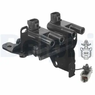 GN1041312B1 Катушка запалювання DELPHI підбір по vin на Brocar
