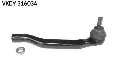 VKDY316034 Накінечник кермової тяги лів. Megane 08- SKF підбір по vin на Brocar