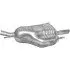 Глушитель задний OPEL (пр-во Polmostrow) 17.592