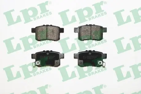 05P1569 Комплект тормозных колодок из 4 шт. дисков LPR подбор по vin на Brocar
