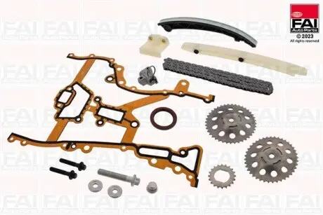 TCK4S К-кт ланцюга ГРМ (з шестернями з ущільненнями) Opel Agila Z10XE/XEP/Astra G/H Z12EX/EXP/Z14XEL/XEP/Combo MK II Z14XEP/Corsa B/C/D FAI AUTOPARTS підбір по vin на Brocar