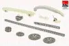 К-кт цепи ГРМ и масляного насоса Ford Fiesta 05-/Focus 1.8 06-/Mazda 6 1.8 02- (2 цепи,4 шестерни, натяжитель, 4 направляющие ) TCK85