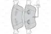 302071 Колодки тормозные дисковые передн AUDI A8 02-, A6 06-, VW PHAETON 02- WVA23885 VALEO підбір по vin на Brocar