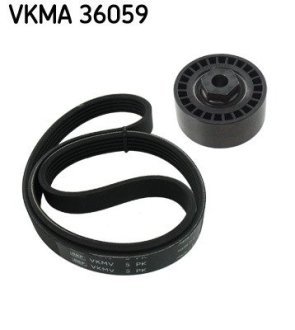 VKMA36059 Роликовый модуль натяжителя ремня (ролик, ремень) SKF підбір по vin на Brocar