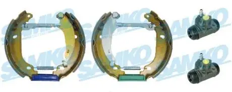 KEG456 Комплект тормозных колодок SAMKO подбор по vin на Brocar
