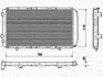 350213707000 Chłodnica FIAT/CITROEN/PEUGEOT JUMPER/DUCATO/BOXER 2.8TD -02 MAGNETI MARELLI підбір по vin на Brocar