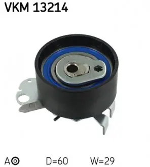 VKM13214 Ролик натяжителя ремня XANTIA 1.8I 95- SKF подбор по vin на Brocar