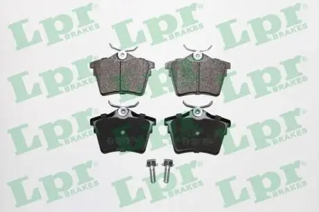 05P1195 Колодки тормозные. LPR подбор по vin на Brocar