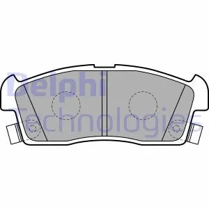 LP2258 Гальмівні колодки дискові DELPHI підбір по vin на Brocar