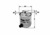 DN2701 Паливний фільтр CLEAN FILTERS підбір по vin на Brocar