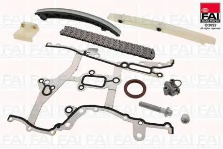 TCK98 К-кт ланцюга ГРМ (з ущільнювачами) Chevrolett Aveo 1.2/1.4 Opel Astra J 1.4/Corsa D 1.2/1.4/Meriva B 1.4 FAI AUTOPARTS підбір по vin на Brocar