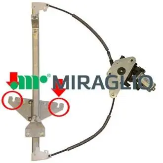307151 Склопідйомник MIRAGLIO подбор по vin на Brocar