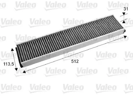 715674 Фільтр повітря (салону) VALEO підбір по vin на Brocar