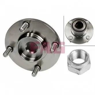 713619770 Підшипник маточини (передньої) Mitsubishi Colt 04-12/Smart Forfour 02-06 (+ABS) FAG підбір по vin на Brocar