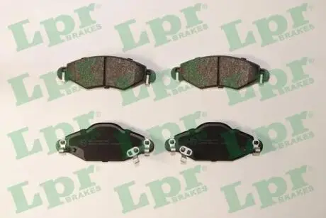 05P1001 Гальмівні колодки, дискове гальмо (набір) LPR підбір по vin на Brocar