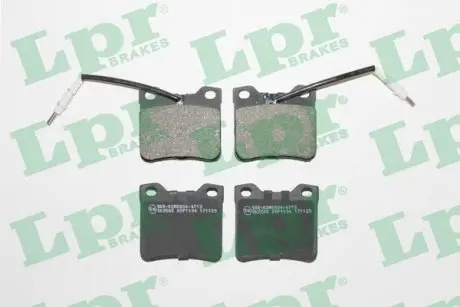 05P1134 Тормозные колодки LPR подбор по vin на Brocar