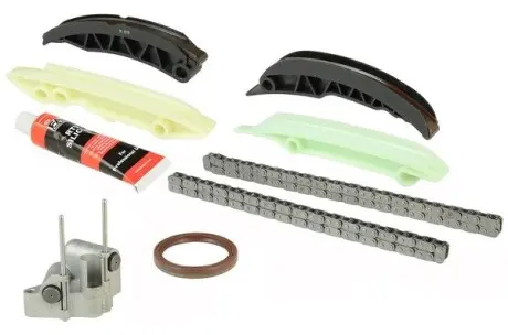 TCK74 К-кт ланцюга ГРМ (верх і низ) BMW 1(E81,E87)/3(E46/E90)/5(E60,E61)/7(E65,E66)/X3(E83)/X5(E53) 1.8D/2.0D/3.0D 04- (2ланцюга+натяжник+4 лижі+герметик+сальник) FAI AUTOPARTS підбір по vin на Brocar