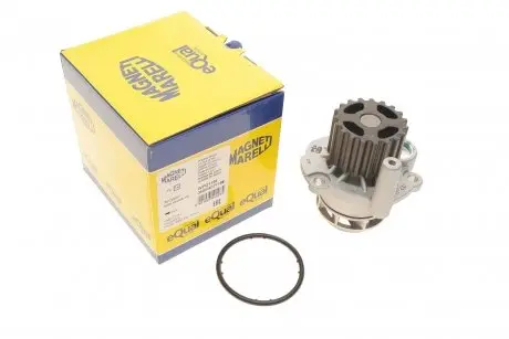 352316171196 Помпа води Skoda Fabia 1.4TDI/1.9TDI 00-10/Octavia 1.9TDI 04-13/VW Caddy/Golf/T5/Polo 1.9TDI 05-10 MAGNETI MARELLI підбір по vin на Brocar