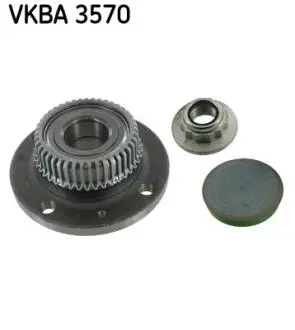 VKBA3570 Підшипник + маточина задній SKF підбір по vin на Brocar