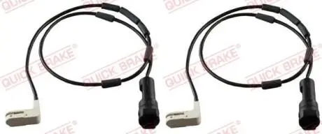 WS0124A Контрольний контакт, контроль шару гальмівних колодок QUICK BRAKE підбір по vin на Brocar