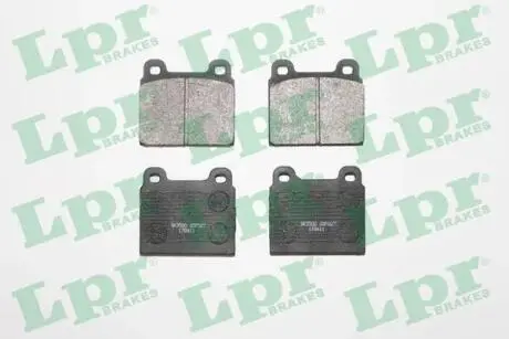 05P027 Klocki ham.DB 114,115,OPEL,LANCIA przód /LPR//bez czuj./ LPR подбор по vin на Brocar