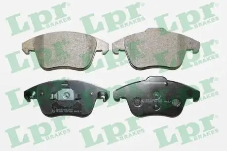 05P1480 Гальмівні колодки, дискове гальмо (набір) LPR підбір по vin на Brocar