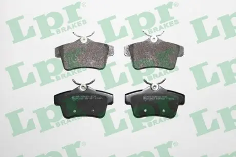 05P1567 Тормозные колодки LPR подбор по vin на Brocar