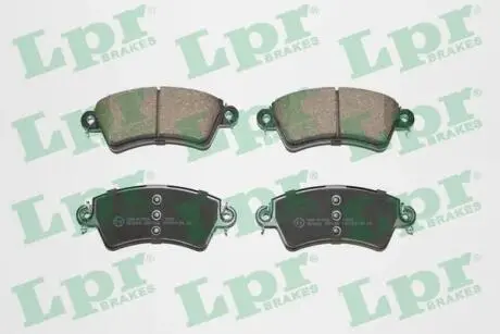 05P766 Комплект тормозных колодок, дисковый тормоз LPR подбор по vin на Brocar
