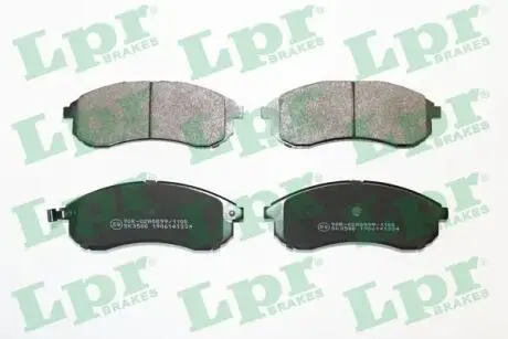 05P1334 Комплект тормозных колодок, дисковый тормоз LPR подбор по vin на Brocar