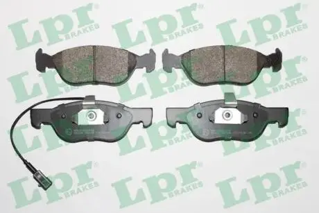 05P646 Гальмівні колодки, дискове гальмо (набір) LPR підбір по vin на Brocar