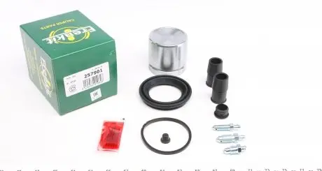 257901 Ремкомплект суппорта (переднего) Peugeot 605/Volvo 850/S70/V70/C70 89- (d=57mm) (+поршень) (Ate) FRENKIT підбір по vin на Brocar
