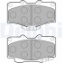 Колодка тормозн.передн.Hilux II,LandCruiser,VW Taro,BMW E38 740 LP854