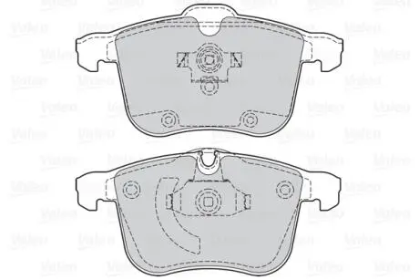 302064 Гальмівні колодки дискові FIRST BRAKE PADS FIRST PUNTO 03.12> RR VALEO підбір по vin на Brocar