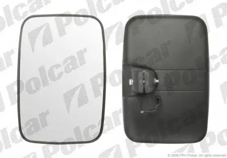 99LU04GE Зеркало внешнее универсальное левый=правый POLCAR подбор по vin на Brocar