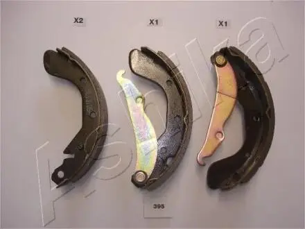 5503395 Гальмівні колодки (набір) ASHIKA підбір по vin на Brocar